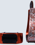 HILASON 3" Neck Western Aluminium Horse Stirrups Floral Engraved
