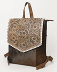 Ohlay Bags OHG190 Backpack Hand Tooled Genuine Leather Women Bag Western Handbag Purse