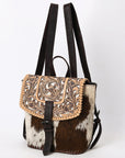 American Darling Backpack Hand Tooled Hair-on Genuine Leather women bag western handbag purse