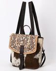 American Darling Backpack Hand Tooled Hair-on Genuine Leather women bag western handbag purse
