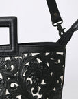 American Darling Crossbody Beautifully Hand Tooled Genuine Leather women bag western handbag purse