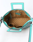 American Darling Hand Tooled Genuine Leather women bag western handbag purse