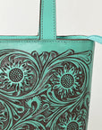 American Darling Hand Tooled Genuine Leather women bag western handbag purse