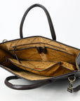 Hair-On Genuine Leather women bag western handbag purse