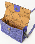 American Darling Small Crossbody Hand Tooled Genuine Leather Women Bag Western Handbag Purse