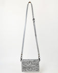 American Darling Small Crossbody Hand Tooled Genuine Leather Women Bag Western Handbag Purse