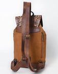 American Darling Adbg1498 Backpack Hand Tooled Genuine Leather Women Bag Western Handbag Purse