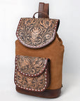 American Darling Adbg1498 Backpack Hand Tooled Genuine Leather Women Bag Western Handbag Purse