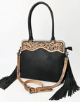 American Darling Tote Hand Tooled Genuine Leather Women Bag Western Handbag Purse
