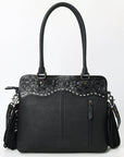 American Darling Adbg1501 Tote Hand Tooled Genuine Leather Women Bag Western Handbag Purse