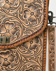 American Darling Adbg1505 Envelope Hand Tooled Genuine Leather Women Bag Western Handbag Purse