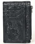 American Darling Card-Holder Hand Tooled Genuine Leather Women Bag Western Handbag Purse