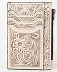 American Darling Card-Holder Hand Tooled Genuine Leather Women Bag Western Handbag Purse