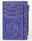 American Darling Card-Holder Hand Tooled Genuine Leather Women Bag Western Handbag Purse