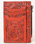 American Darling Card-Holder Hand Tooled Genuine Leather Women Bag Western Handbag Purse