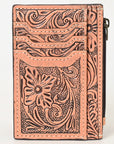 American Darling Card-Holder Hand Tooled Genuine Leather Women Bag Western Handbag Purse
