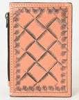 American Darling Card-Holder Hand Tooled Genuine Leather Women Bag Western Handbag Purse