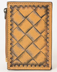 American Darling Card-Holder Hand Tooled Genuine Leather Women Bag Western Handbag Purse