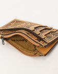 American Darling Card-Holder Hand Tooled Genuine Leather Women Bag Western Handbag Purse
