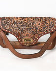 American Darling Adbg1507 Clear Bag Hand Tooled Genuine Leather Women Bag Western Handbag Purse