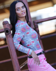 NEON MESA MESH LAYERING TOP