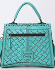 Hand Tooled Genuine Leather women bag western handbag purse