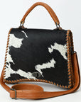 American Darling Adbg1520 Tote Hair-On Genuine Leather Women Bag Western Handbag Purse