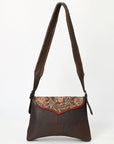 American Darling Cross Body I Hand Tooled Hair-On Genuine Leather Women Bag Western Handbag Purse |