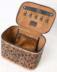 American Darling Adbga576 Jewelry Case Hand Tooled Genuine Leather Women Bag Western Handbag Purse