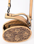 American Darling Canteen Hand Tooled Genuine Leather women bag western handbag purse
