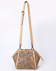American Darling Large Crossbody Hand Tooled Genuine Leather women bag western handbag purse