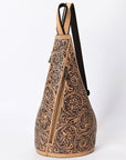 American Darling Sling Beautifully Hand Tooled Genuine Leather women bag western handbag purse