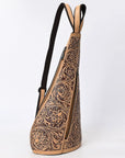American Darling Sling Beautifully Hand Tooled Genuine Leather women bag western handbag purse