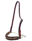 Comfytack Western American Leather Horse Noseband Roper Brown