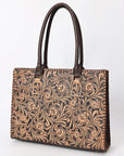 American Darling Adbga583 Tote Hand Tooled Genuine Leather Women Bag Western Handbag Purse