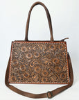 American Darling Tote Beautifully Hand Tooled Genuine Leather women bag western handbag purse