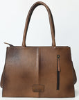 American Darling Tote Beautifully Hand Tooled Genuine Leather women bag western handbag purse