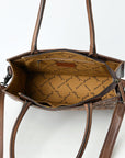 American Darling Tote Beautifully Hand Tooled Genuine Leather women bag western handbag purse
