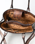 American Darling Tote Beautifully Hand Tooled Genuine Leather women bag western handbag purse