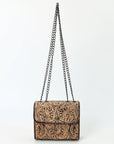 American Darling Small Crossbody Beautifully Hand Tooled Genuine Leather women bag western handbag purse