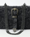 American Darling Small Crossbody Beautifully Hand Tooled Genuine Leather women bag western handbag purse