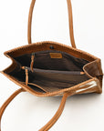 American Darling Tote Hair On Genuine Leather Women Bag Western Handbag Purse | Travel Bags