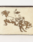 American Darling Wallet Hair-On Genuine Leather Women Bag Western Handbag Purse
