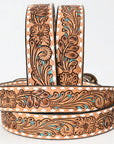 American Darling Beautifully Hand Tooled Genuine American Leather Belt Men and Women