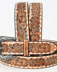 American Darling Beautifully Hand Tooled Genuine American Leather Belt Men and Women
