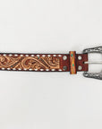 American Darling Beautifully Hand Tooled Genuine American Leather Belt Men and Women