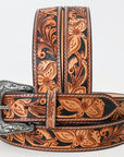 American Darling Beautifully Hand Tooled Genuine American Leather Belt Men and Women