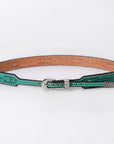 American Darling Hand tooled Hatband Genuine American Leather Western Adjustable Unisex