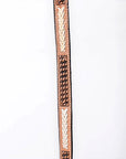 American Darling Hand tooled Hatband Genuine American Leather Western Adjustable Unisex