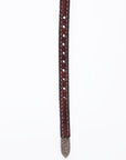 American Darling Hand tooled Hatband Genuine American Leather Western Adjustable Unisex